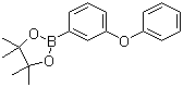 structure of CAS# 864772-18-9, Phenoxyphenyl-3-boronic acid pinacol ester;4,4,5,5-Tetramethyl-2-(3-phenoxyphenyl)-1,3,2-dioxaborolane