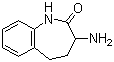 structure of CAS# 86499-35-6, 3-Amino-2,3,4,5-Tetrahydro-1H-1-benzazepin-2-one
