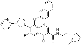 CX 3543 molecular structure (CAS 865311-47-3)