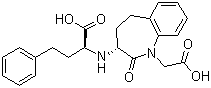 Benazeprilat molecular structure (CAS 86541-78-8)
