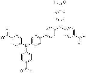 structure of CAS# 865448-72-2, N,N,N',N'-Tetra(4-formylphenyl)-1,1'-biphenyl-4,4'-diamine