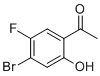 1-(4-Bromo-5-fluoro-2-hydroxyphenyl)ethanone molecular structure (CAS 865449-63-4)