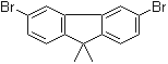 3,6-Dibromo-9,9-dimethylfluorene molecular structure (CAS 865702-19-8)
