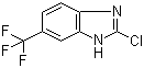2-Chloro-6-(trifluoromethyl)-1H-benzimidazole molecular structure (CAS 86604-86-6)