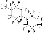 结构式 CAS# 86630-50-4, 全氟-N-(4-甲基环己基)哌啶