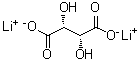 Lithium tartrate molecular structure (CAS 868-17-7)