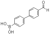 (4'-Formyl[1,1'-biphenyl]-4-yl)boronic acid molecular structure (CAS 868046-59-7)