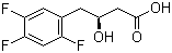 structure of CAS# 868071-17-4, (3S)-2',4',5'-Trifluoro-3-hydroxybenzenebutanoic acid