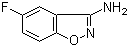 结构式 CAS# 868271-13-0, 3-氨基-5-氟苯并[d]异恶唑