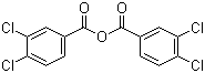 structure of CAS# 86866-14-0, 3,4-Dichlorobenzoic acid anhydride;3,4-Dichlorobenzoic anhydride