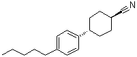 trans-4-(4-Pentylphenyl)cyclohexanecarbonitrile molecular structure (CAS 86871-36-5)