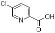 structure of CAS# 86873-60-1, 5-Chloropyridine-2-carboxylic acid