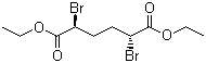 Diethyl 2,5-dibromohexanedioate molecular structure (CAS 869-10-3)