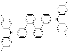 2,2'-二(3-二对甲苯基氨基苯基)联苯分子结构 (CAS 869357-89-1)