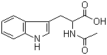 structure of CAS# 87-32-1, N-Acetyl-DL-tryptophan;Acetyltryptophan
