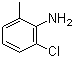 结构式 CAS# 87-63-8, 2-氯-6-甲基苯胺