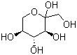 L-(-)-Sorbose molecular structure (CAS 87-79-6)