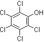 2,3,4,5,6-五氯苯酚分子结构 (CAS 87-86-5)
