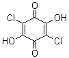 Chloranilic acid molecular structure (CAS 87-88-7)