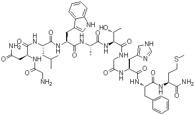 Porcine neuromedin B molecular structure (CAS 87096-84-2)