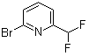 2-Bromo-6-(difluoromethyl)pyridine molecular structure (CAS 872365-91-8)