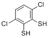 structure of CAS# 87314-49-6, 3,6-Dichlorobenzene-1,2-dithiol