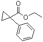 结构式 CAS# 87328-17-4, 1-苯基环丙烷羧酸乙酯
