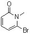 6-Bromo-1-methyl-1,2-dihydropyridin-2-one molecular structure (CAS 873383-11-0)