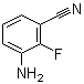 3-Amino-2-fluorobenzonitrile molecular structure (CAS 873697-68-8)
