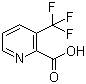 3-(Trifluoromethyl)pyridine-2-carboxylic acid molecular structure (CAS 87407-12-3)