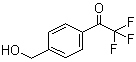 2,2,2-Trifluoro-1-[4-(hydroxymethyl)phenyl]ethanone molecular structure (CAS 87437-75-0)