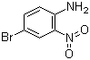 结构式 CAS# 875-51-4, 4-溴-2-硝基苯胺