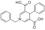 1-Benzyl-4-phenyl-1,4-dihydropyridine-3,5-dicarboxylic acid molecular structure (CAS 875779-49-0)