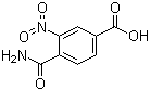 4-Carbamoyl-3-nitrobenzoic acid molecular structure (CAS 87594-59-0)