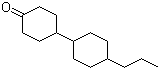 structure of CAS# 87625-09-0, [4'-Propyl-1,1'-bicyclohexyl]-4-one