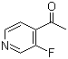 structure of CAS# 87674-21-3, 1-(3-Fluoro-4-pyridinyl)ethanone;3-Fluoro-4-acetylpyridine
