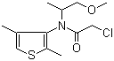 Dimethenamid molecular structure (CAS 87674-68-8)