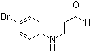 5-Bromoindole-3-carboxaldehyde molecular structure (CAS 877-03-2)