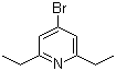 structure of CAS# 877133-54-5, 4-Bromo-2,6-diethylpyridine