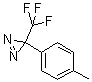 structure of CAS# 87736-85-4, 3-(4-Methylphenyl)-3-(trifluoromethyl)diazirine