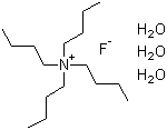 structure of CAS# 87749-50-6, Tetrabutylammonium fluoride trihydrate