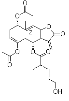 structure of CAS# 877822-40-7, Eupalinolide A;Eupalinolide G