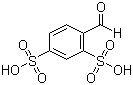 structure of CAS# 88-39-1, Benzaldehyde-2,4-disulfonic acid;4-Formylbenzene-1,3-disulphonic acid