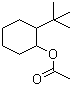 2-叔丁基环己基乙酸酯分子结构 (CAS 88-41-5)