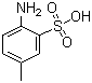 结构式 CAS# 88-44-8, 4-氨基甲苯-3-磺酸