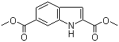 Dimethyl indole-2,6-dicarboxylate molecular structure (CAS 881040-29-5)