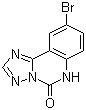 9-Bromo-6H-[1,2,4]triazolo[1,5-c]quinazolin-5-one molecular structure (CAS 882517-92-2)
