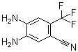 structure of CAS# 882978-62-3, 4,5-Diamino-2-trifluoromethylbenzonitrile