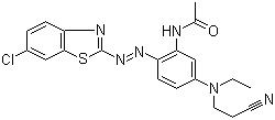 Disperse Red 206 molecular structure (CAS 88329-88-8)
