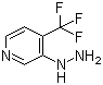 结构式 CAS# 883864-69-5, 3-肼基-4-三氟甲基吡啶